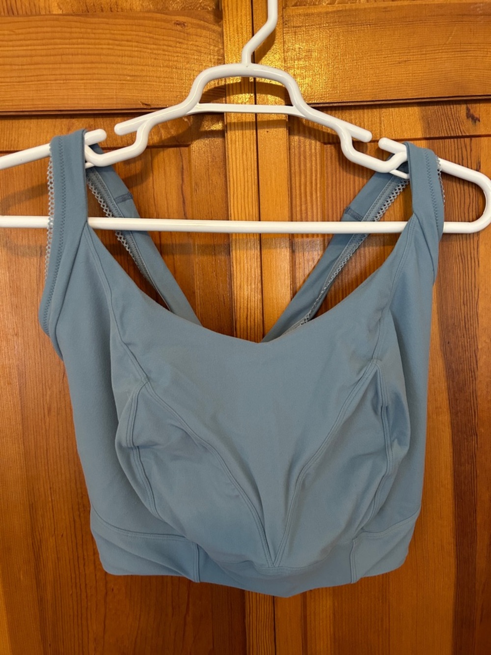Phoenix Bergan Lace Trip Dusty Blue-Grey Soft Bra 3X DDD-H NWT